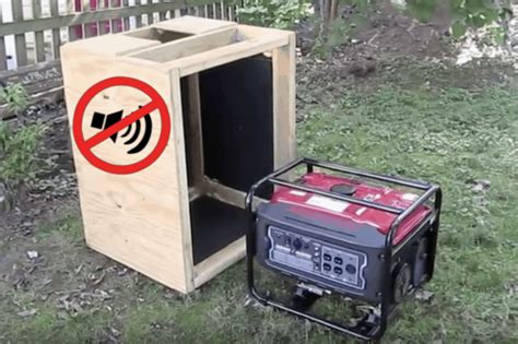 diy metal generator box|generator noisereduction box diy plans.